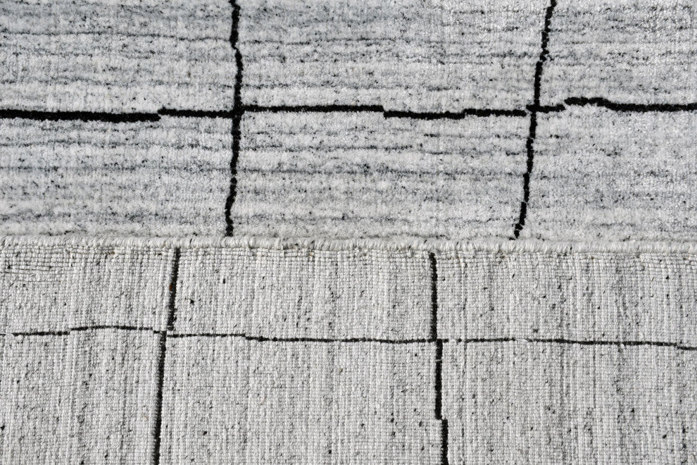 Harper Abstract Grid Area Rug, 5'x8'