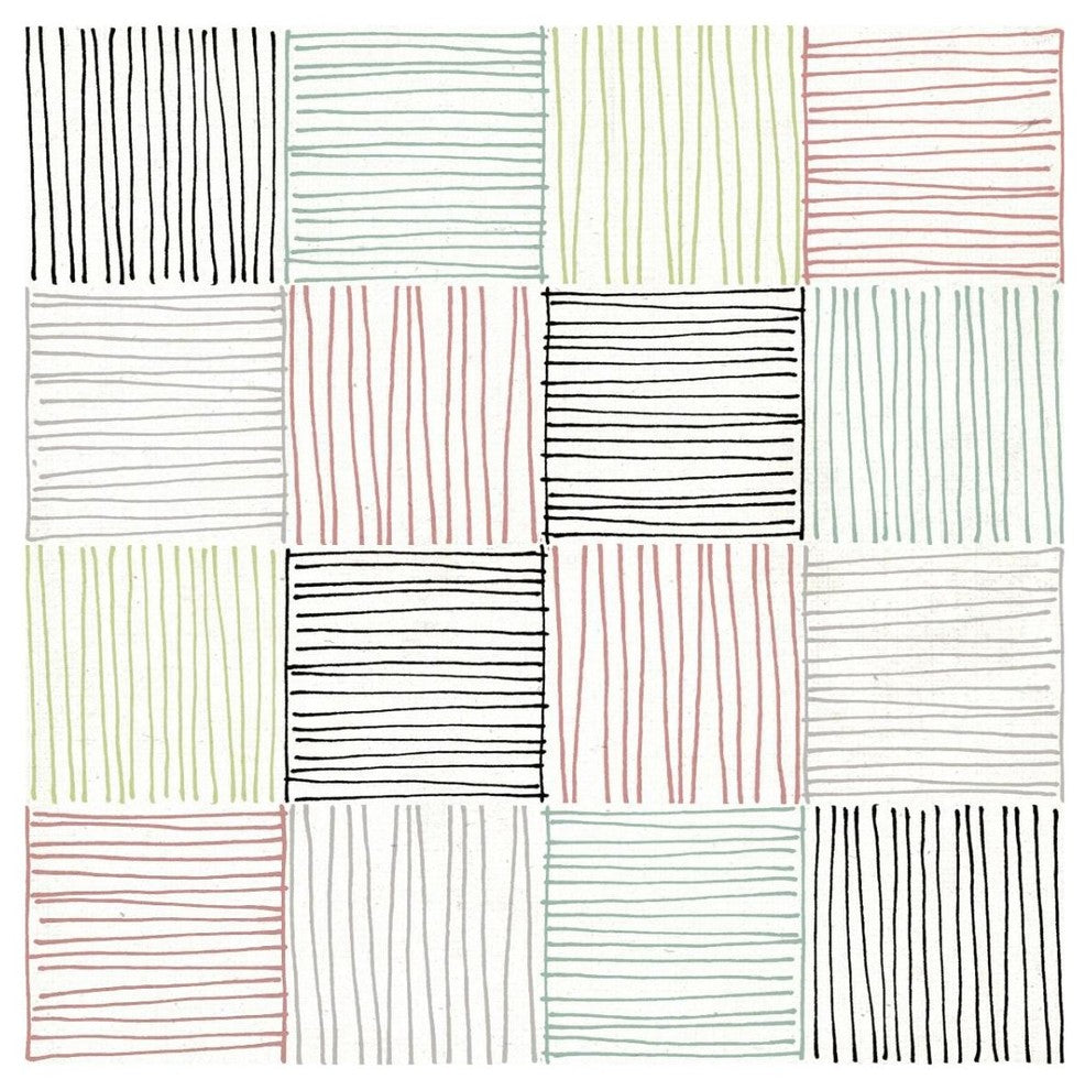 "Mandala Morning Step 06A" Digital Paper Print by Anne Tavoletti, 32"x32"