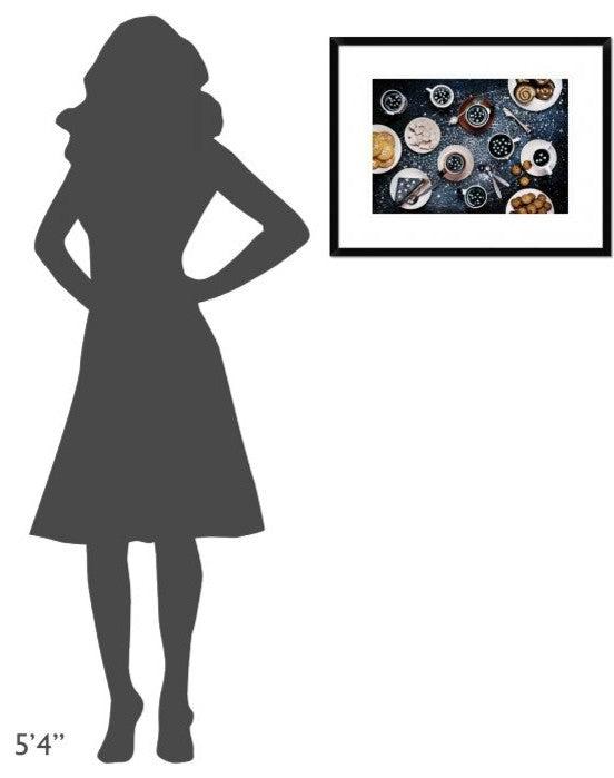 "Stargazers" Framed Digital Print by Dina Belenko, 26"x20"