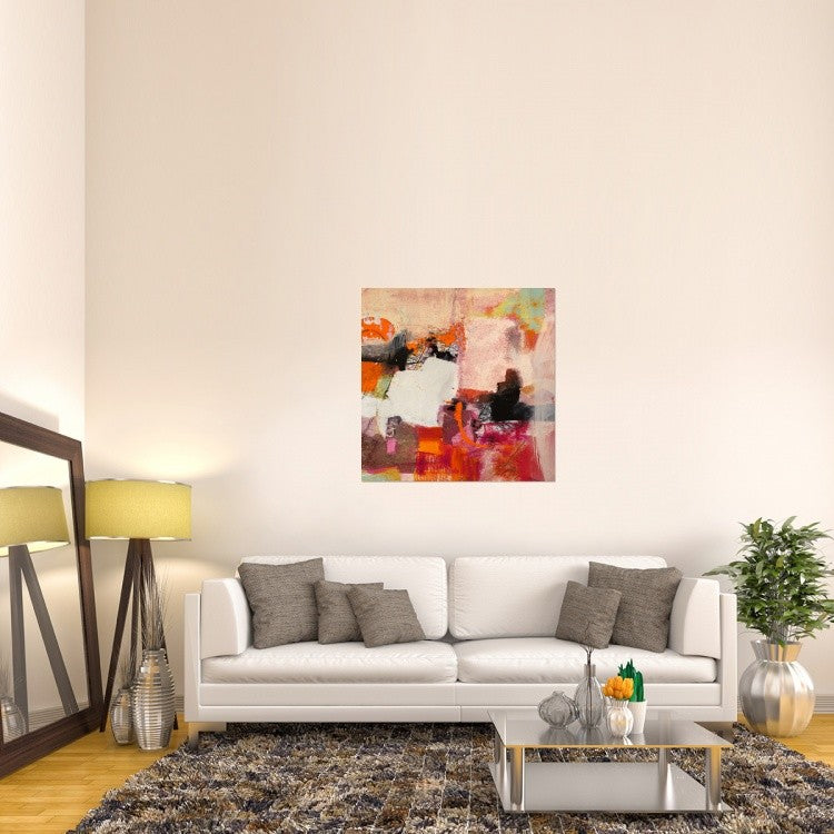 "Colors of Summer II" Stretched Canvas Giclee by Arthur Pima, 40x40"