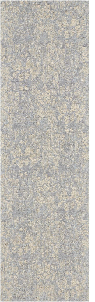 Waverly Vintage Lux "Air Kiss" Mist Area Rug By Nourison, 4'x6'