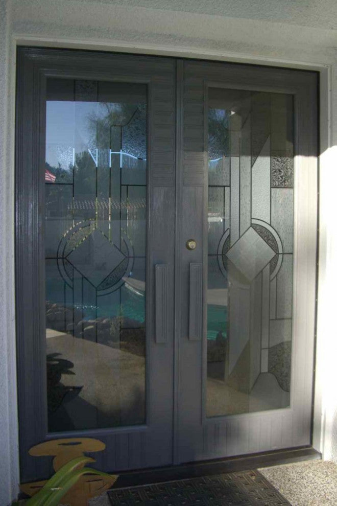 Interior Prehung Door or Interior Slab Door - Matrix Chardonnay - Primed -...