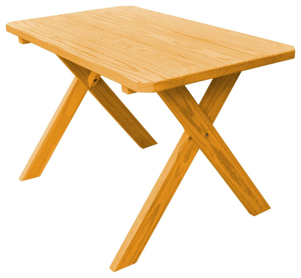 Pressure Treated Pine Cross Leg Picnic Table