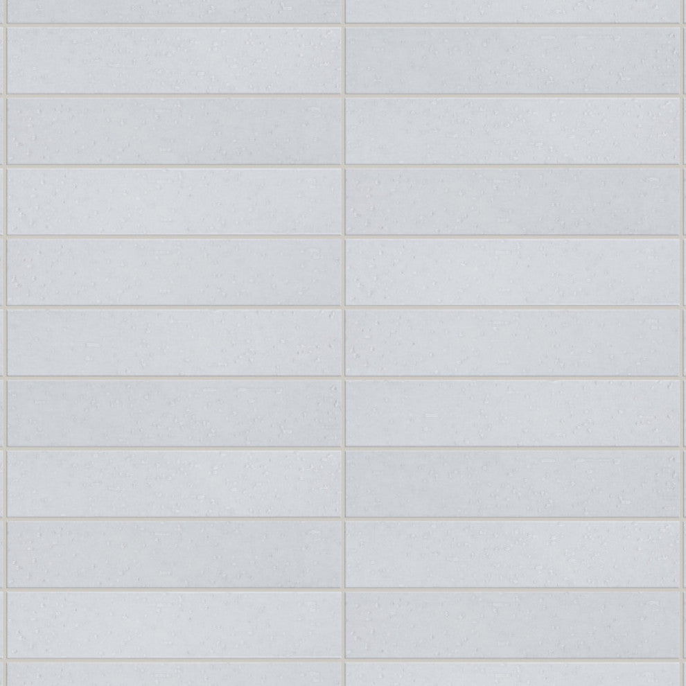Muretto Bianco Glossy Porcelain Floor and Wall Tile