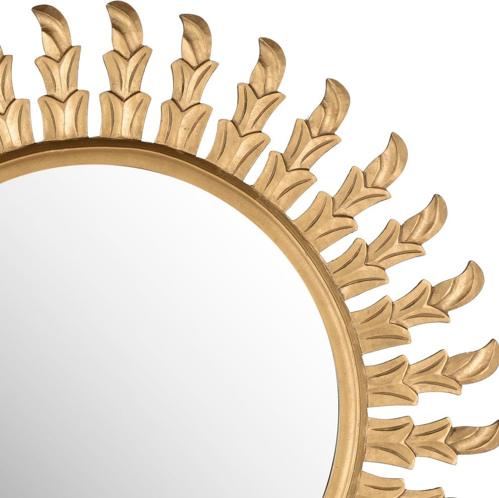 Safavieh Inca Sun Mirror, Gold