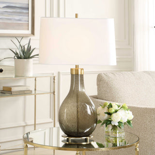 Uttermost Shyla Dark Glass Table Lamp