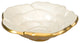 Rose 4" Petite Bowl, Gold Snow