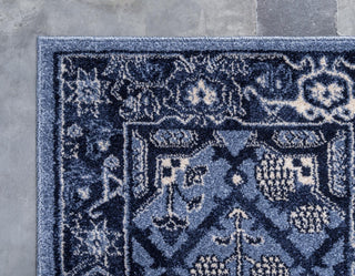 Rug Unique Loom La Jolla Blue Runner 2' 7 x 10' 0