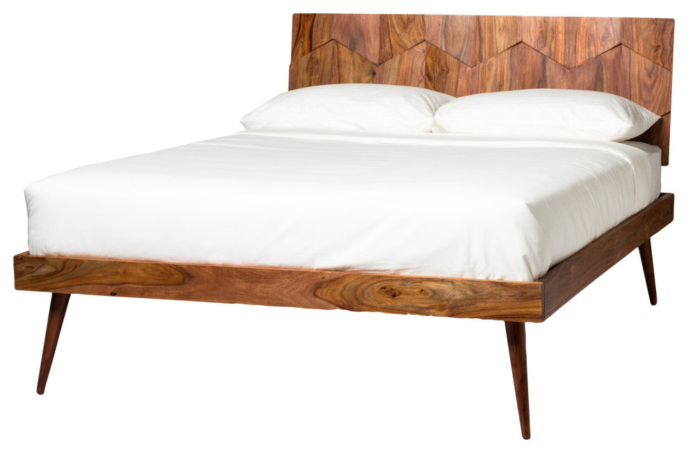 First of A Kind O2 Bed Queen Brown