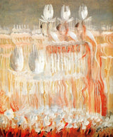 Mikalojus Ciurlionis Creation of the World VIII - 20" x 25" Premium Canvas Print