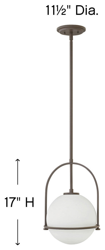 Pendant Somerset Stem Hung Pendant in Buckeye Bronze