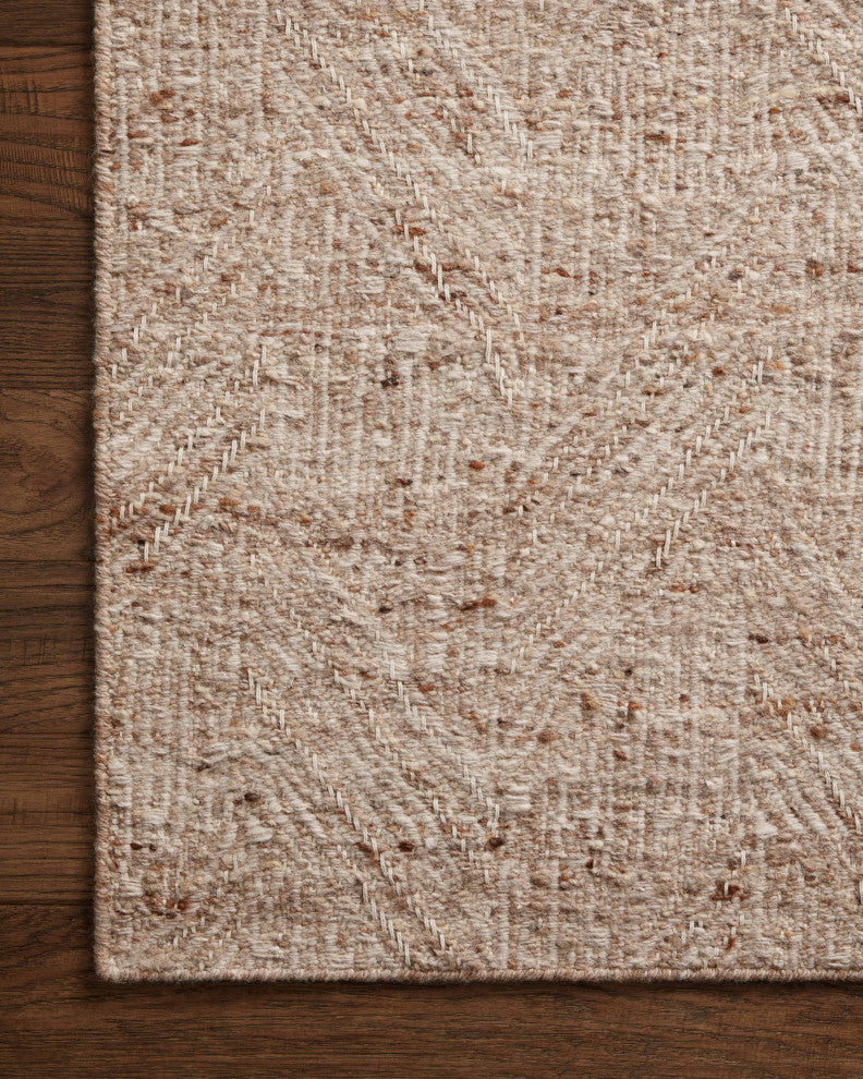 Loloi Raven Oatmeal / Natural 2'-3" x 3'-9" Accent Rug
