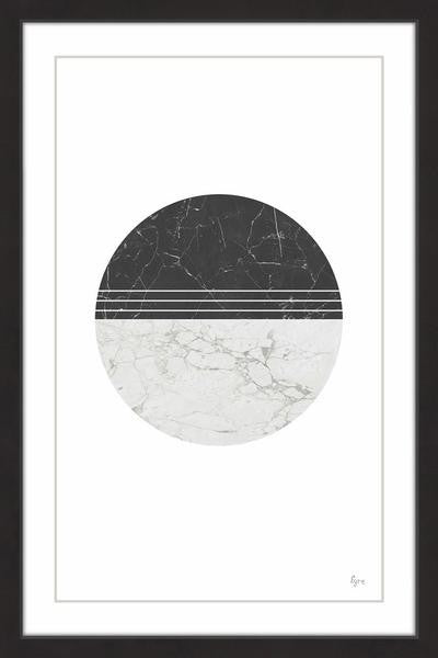 "Granite Wonder II" Framed Painting Print, 24"x36"
