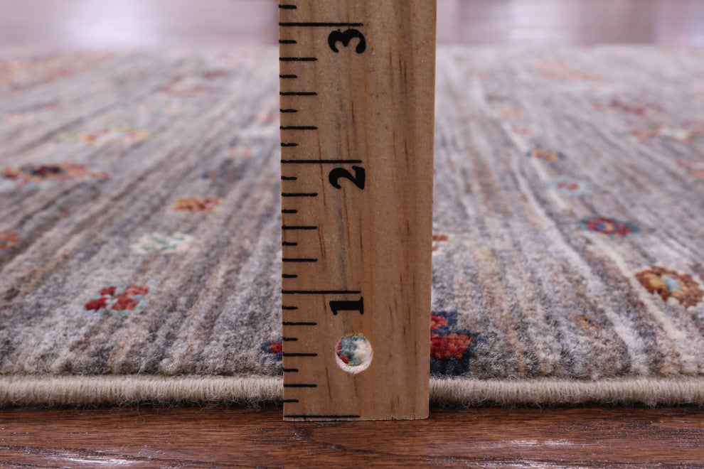 2' 9" X 9' 7" Runner Khorjin Super Kazak Hand-Knotted Rug - Q13844