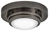 Hinkley Porte Extra Small Flush Mount Or Sconce, Black Oxide