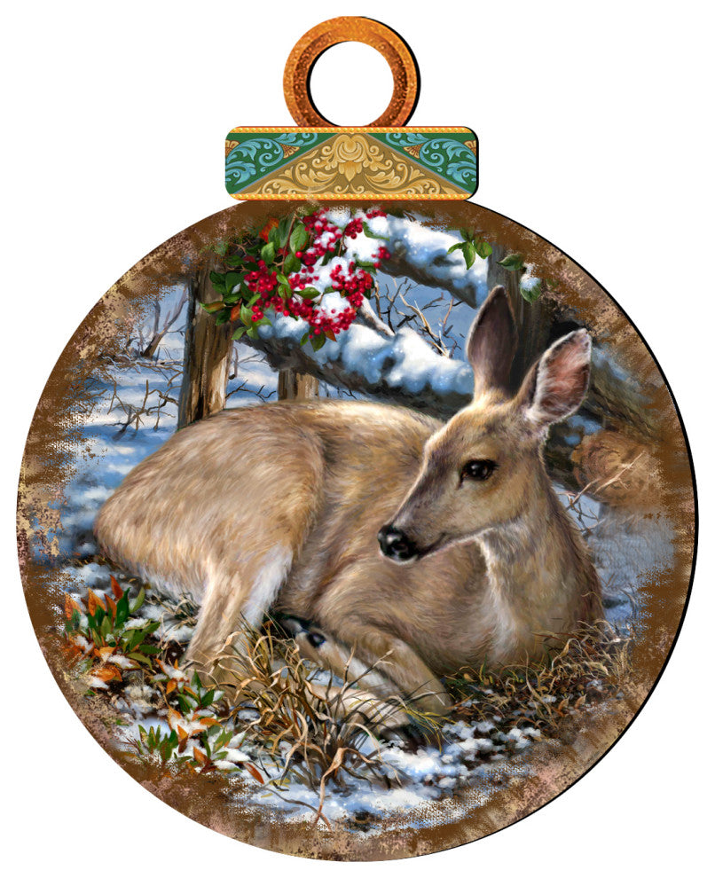 Sweet Visit Ornament Ball