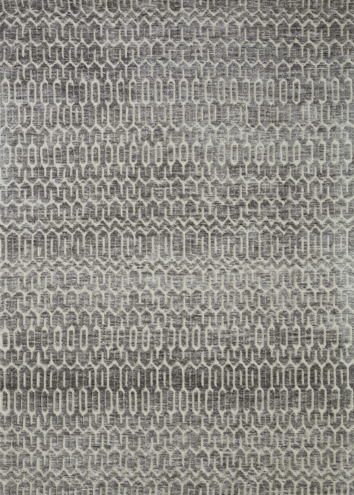 Loloi II Neda Ivory / Charcoal 3'-6" X 5'-6" Area Rug
