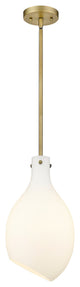 Innovations Lighting 493-1S-BB-G551-9-LED Salem 1 Light 8.5" Mini Pendant