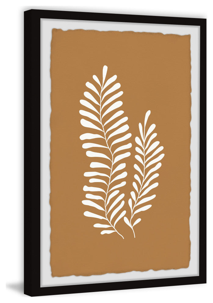 "Growing Ferns" Framed Painting Print, 8x12