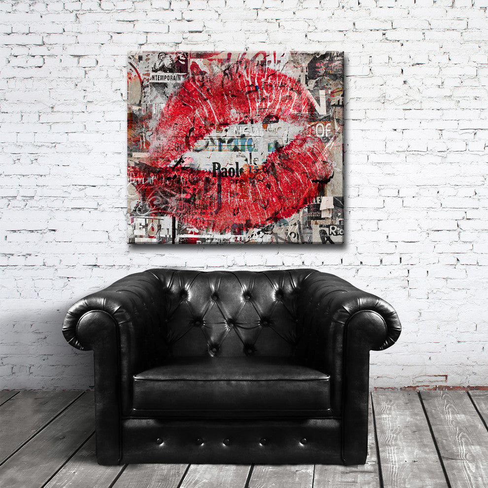 Urban Fashion XXV' Canvas Art by Ready2HangArt, 20" H x20" W