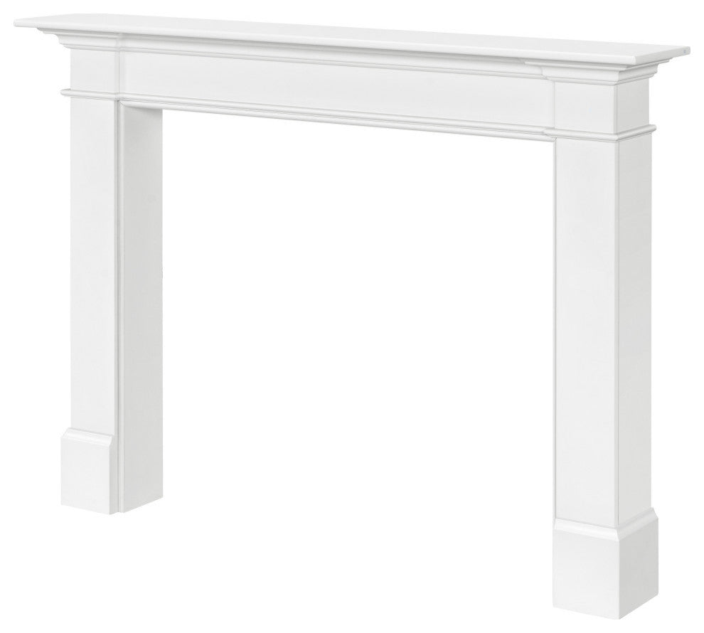 The Radford 56" Fireplace Mantel Mdf White Paint