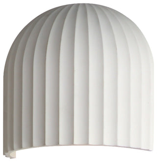 ET2 E25140 Basilica 8" Tall LED Wall Sconce - Chaulk White