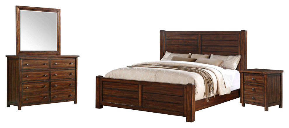 Danner 4-Piece Bed Set, King