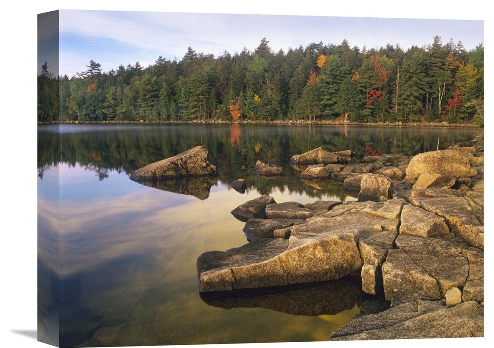 "Eagle Lake, Acadia National Park, Maine" Artwork, 16" x 12"