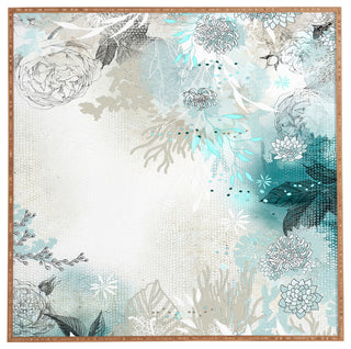 Deny Designs Iveta Abolina Seafoam Framed Wall Art