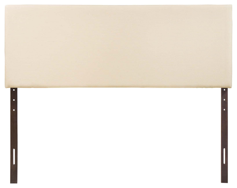 Region King Upholstered Headboard, Ivory