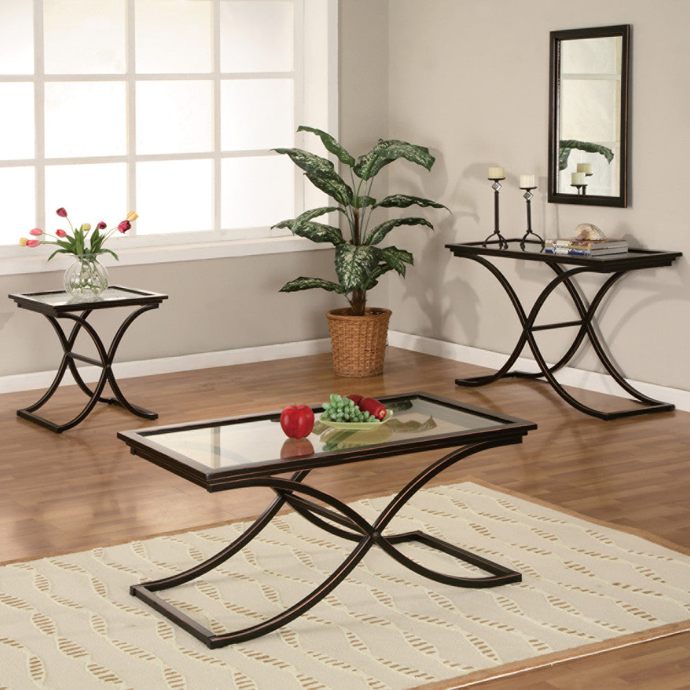 Serafine Cocktail Table Black