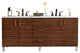 James Martin 850-V72-AWT-3AF 72" Double Vanity with 3 CM Solid Surface Top