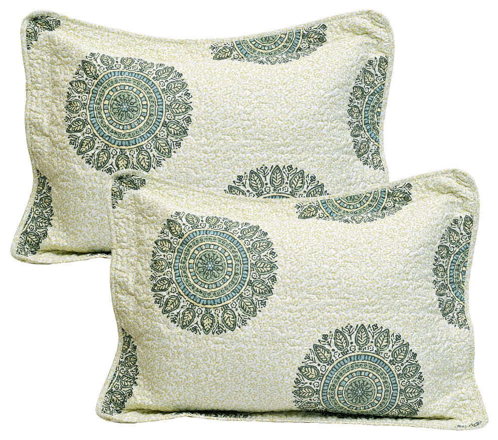 Encore 5 Piece Printed Quilt Set, 122'''' X 106''''