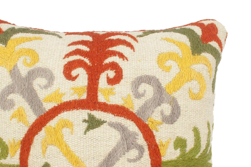 Tribal MacGrego Kilim Suzani Handmade Pillow