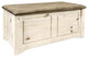 Homestead Collection Small Blanket Chest, Buckskin Upholstery, Ready To Finish