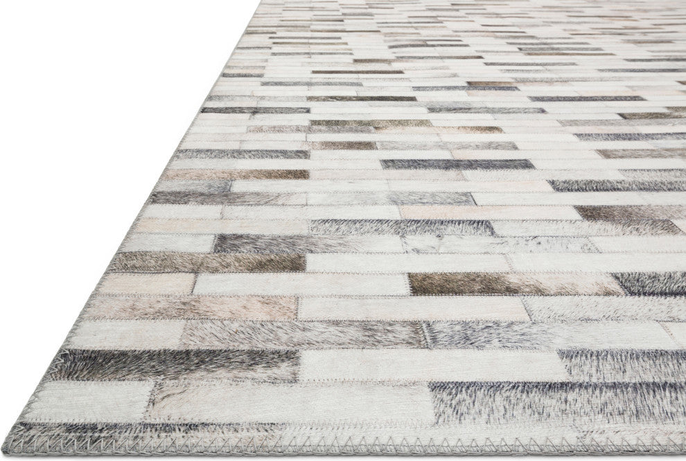 Printed Maddox Area Rug by Loloi II, Ivory/Gray, 5'x7'6"