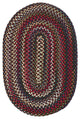 Colonial Mills Chestnut Knoll CK77 Amber Rose Traditional Area Rug, Oval 7'x9'