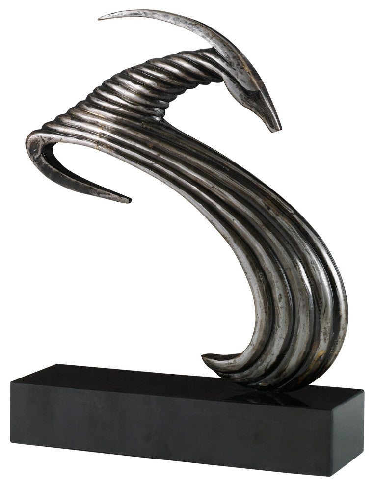 Uttermost Take The Lead Ram Sculpture