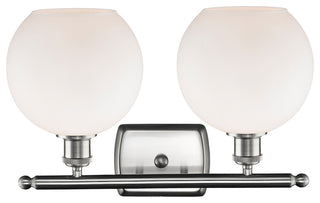 Innovations Lighting 516-2W-SN-G121-8 Athens 2 Light 16" Bath Vanity Light