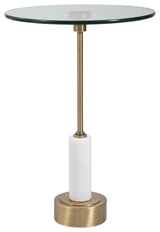 Uttermost Portsmouth Round Accent Table