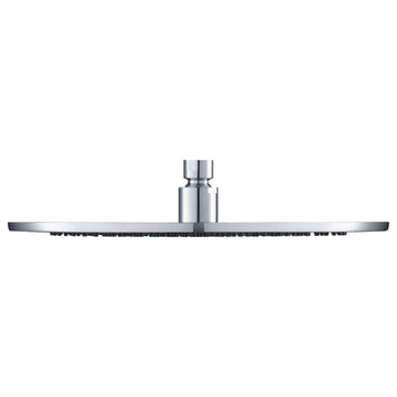 Isenberg HSB.12R - 12" Solid Brass Rain Showerhead - Round, Chrome