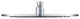 Isenberg HSB.12R - 12" Solid Brass Rain Showerhead - Round, Chrome