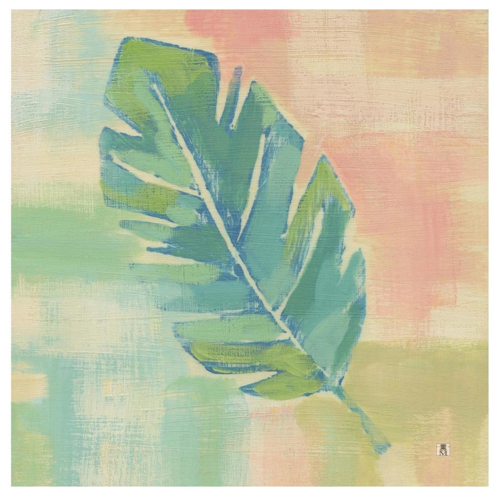 "Beach Cove Leaves III" Digital Paper Print by Studio Mousseau, 42"x42"