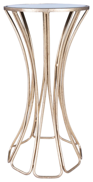 Butler Faruh Metal & Mirror End Table