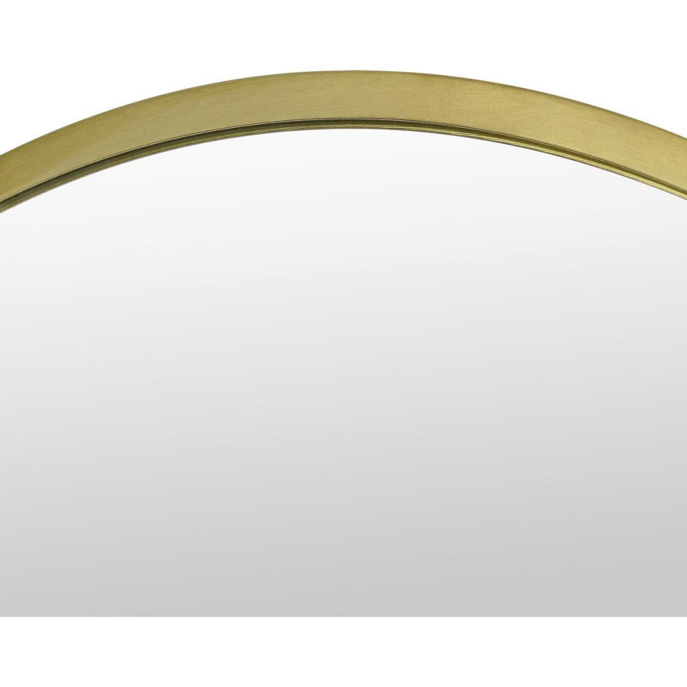 Grady Framed Round Decorative Mirror