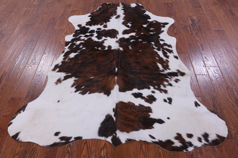 Natural Cowhide Rug 6' 5" X 5' 7" C2413