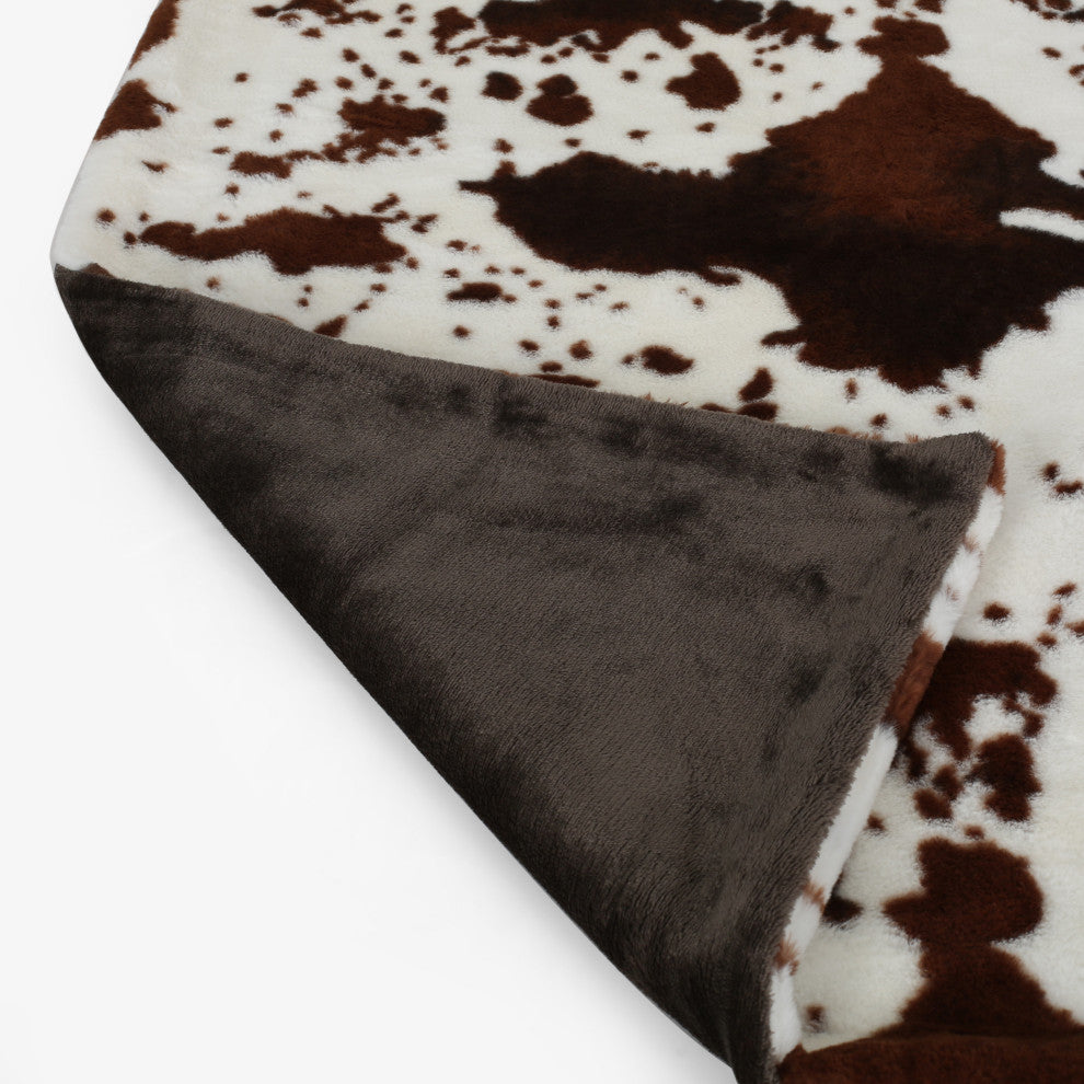 Indira Faux Fur Throw Blanket