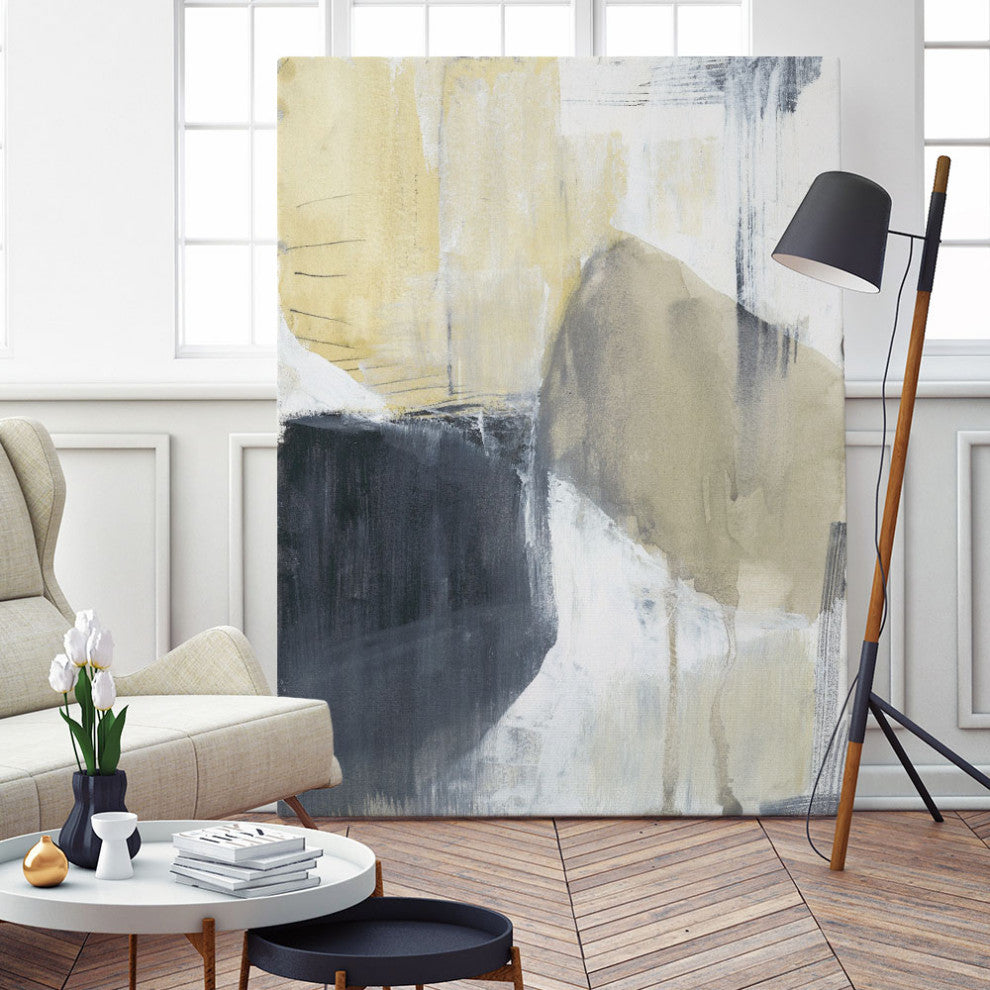 "Neutral Divide I" Fine Art Giant Canvas Print, 54"x72"