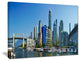 "Beautiful View of Vancouver" Cityscape Canvas Photo Print, 20"x12"