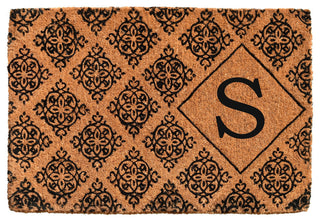 Regency Monogram Doormat, 24"x36"x1.5", S